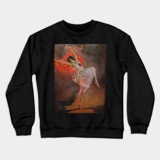 1910 Anna Pavlova by John Lavery Crewneck Sweatshirt